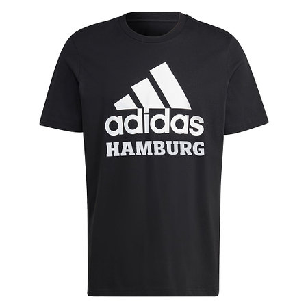 HSV adidas T-Shirt Hamburg schwarz