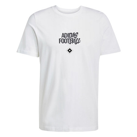 HSV adidas T-Shirt Tango weiß