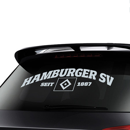 Heckscheibenaufkleber "Hamburger SV"
