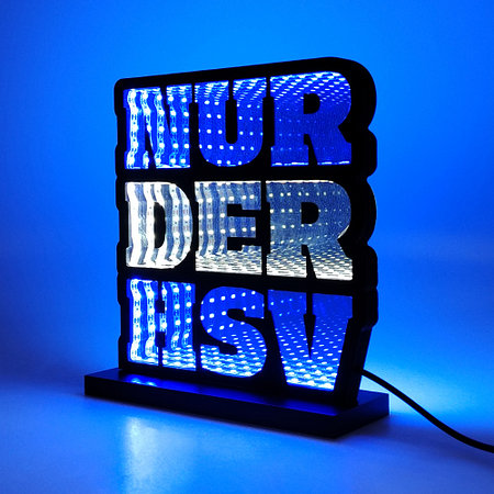 LED Licht "Nur der HSV"