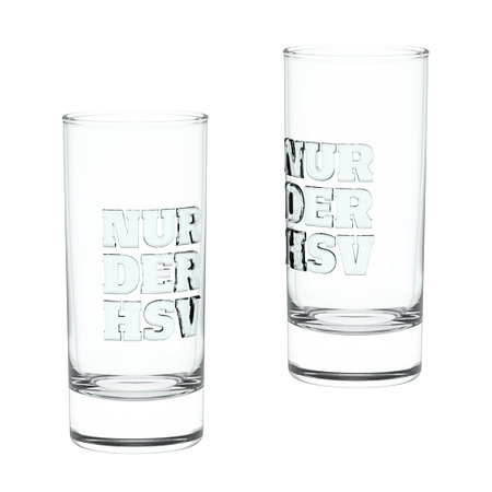 Schnapsglas 2er-Set "Hamburger SV"