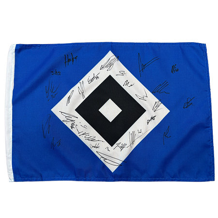 Signierte Fahne 40x60
