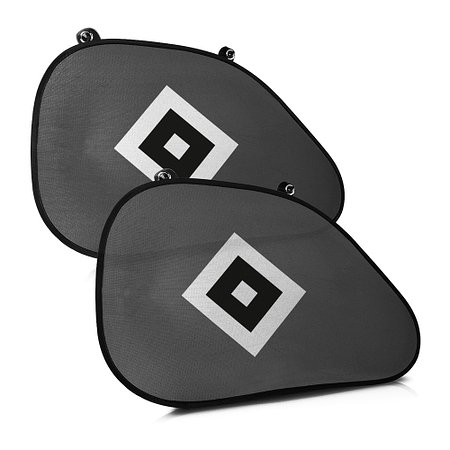 Sonnenblende "2er Set schwarz"