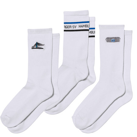 Sportsocken 3er-Set "Hamburger SV"
