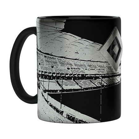 Tasse "Metallic Stadion Platine"