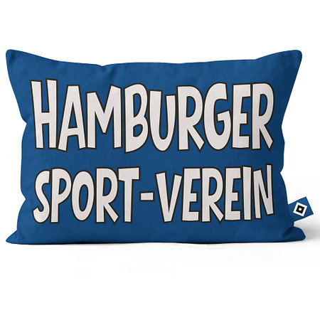Velourskissen "Hamburger Sport-Verein"