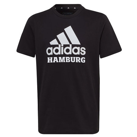 adidas T-Shirt Kids Hamburg schwarz