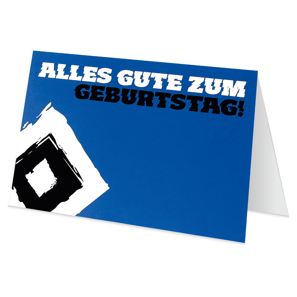 HSV Grußkarte "Geburtstag" Jetzt im bestellen