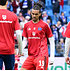 Getragenes rotes Aufwärmshirt Downs vs. Hoffenheim (1)
