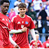 Getragenes rotes Aufwärmshirt Stange vs. Hoffenheim (1)