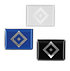 HSV 3D-Sticker 3er-Set "Raute" (1)