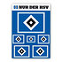 HSV Aufkleber-Set "Raute" (1)