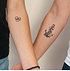 HSV Inkster Tattoo 2er-Set "Anker" (1)