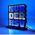 HSV LED Licht "Nur der HSV" (1)