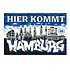 HSV SC Wandfahne "Hier kommt Hamburg" (1)