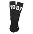 HSV Socken "1887 schwarz-weiß"
