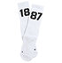 HSV Socken "1887 weiß-schwarz"