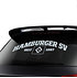 Heckscheibenaufkleber "Hamburger SV" (1)