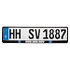 Kennzeichenverstärker "Nur der HSV" (1)