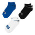 Sneakersocken 3er-Set "Blau-Weiß-Schwarz" (1)