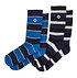 Sportsocken 2er-Set "Ringel" (1)