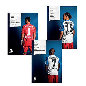 Autogrammkarten Männer Team gedruckt 25/26