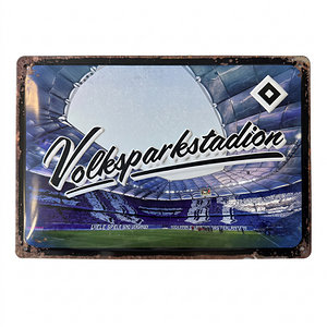 Blechschild "Volksparkstadion"