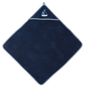 Hansekind Kapuzenhandtuch Baby "Segelboot"