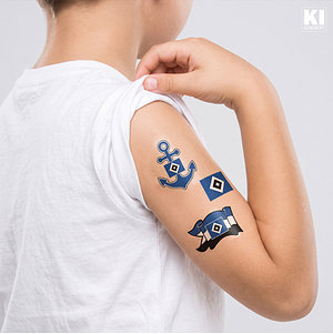 Hauttattoo-Set "Raute"