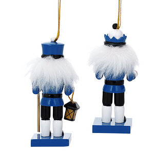 Holzanhänger 2er-Set "Nussknacker gold"