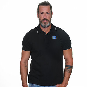 Poloshirt "Logo schwarz"