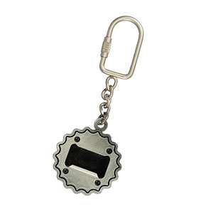 Schlüsselanhänger "Kronkorken blau"