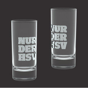 Schnapsglas 2er-Set "Hamburger SV"