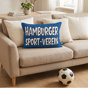 Velourskissen "Hamburger Sport-Verein"