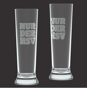 Weizenglas 2er-Set "Hamburger SV"