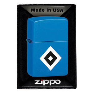 Zippo "Raute blau"
