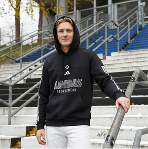 adidas Kapuzenpullover schwarz