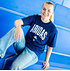 adidas T-Shirt navy (3)