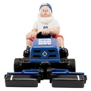 Gartenzwerg "Aufsitzmäher"