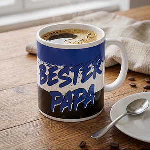 Tasse "Bester Papa Graffiti"