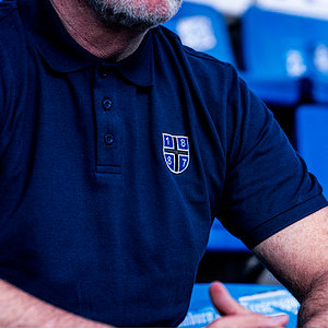 1887 Poloshirt "Logo navy"