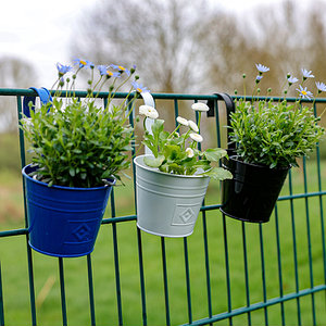 Blumentopf 3er-Set "B-W-S"