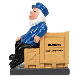 Gartenzwerg "Holzkiste"