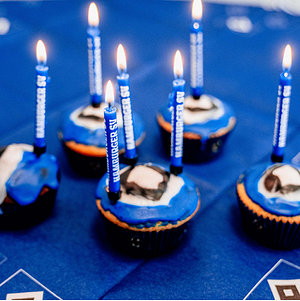 Geburtstagskerzen 10er-Set "Hamburger SV"