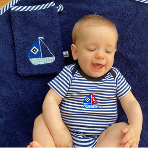 Hansekind Waschhandschuh Baby "Segelboot"