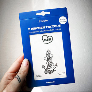 Inkster Tattoo 2er-Set "Anker"