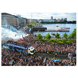 Poster 4er-Set Aufstieg 24/25 "Stadt"