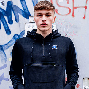 SC Kapuzenpullover schwarz