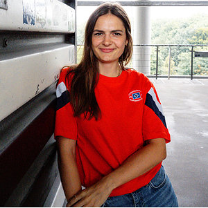 SC T-Shirt "Retro rot"