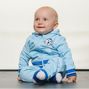 Sweatjacke Baby "Dino Hermann"